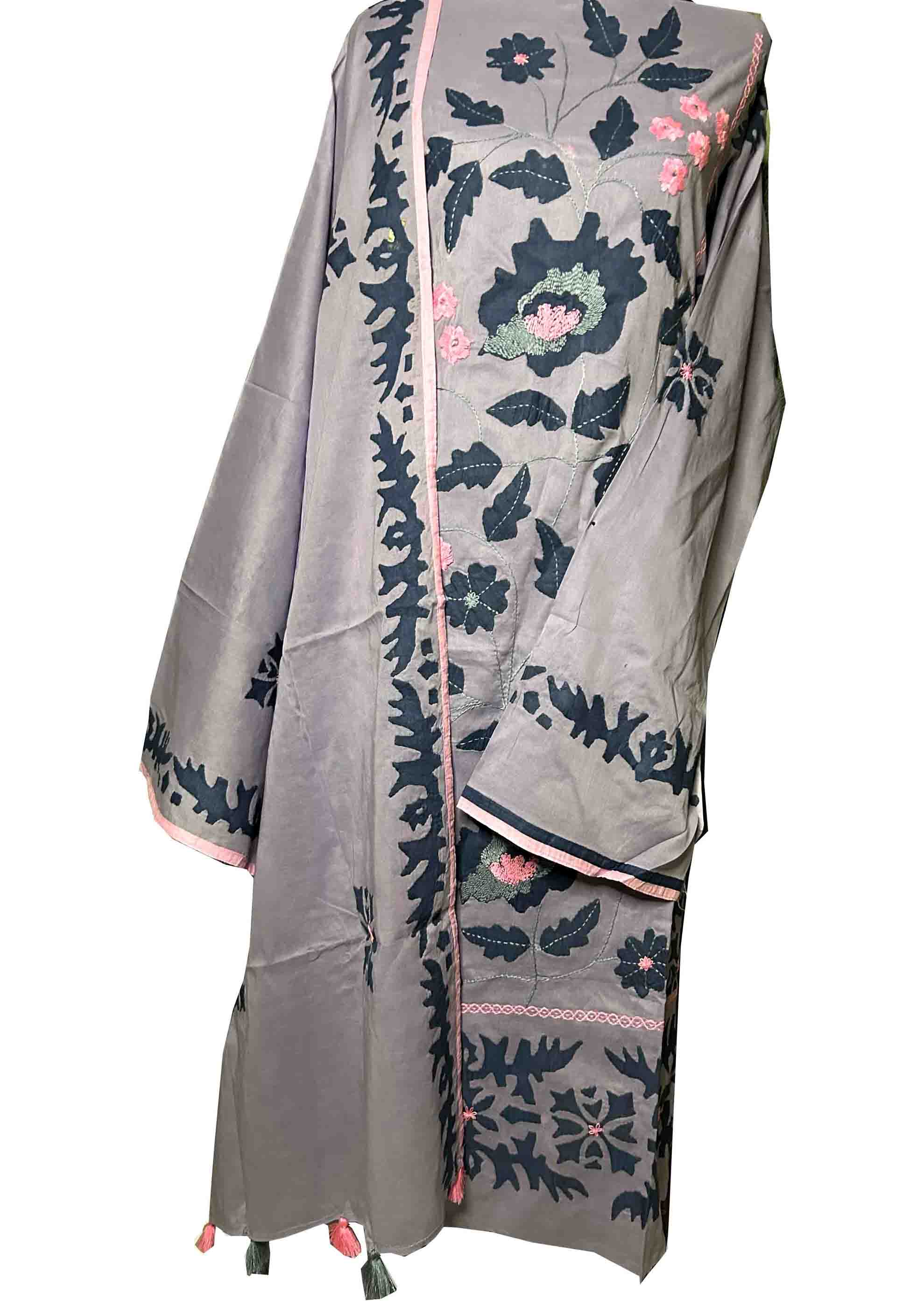 Bexi Voile Handcrafted Boutique 3 Piece(100% Cotton | Handmade)